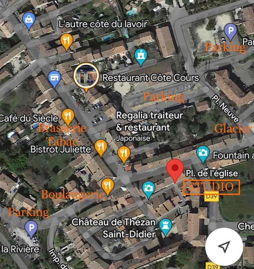 Le Studio En Provence Saint Didier (Vaucluse) Exterior foto